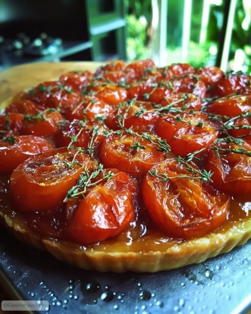 Pourquoi vous allez adorer cette Tarte Tatin aux Tomates