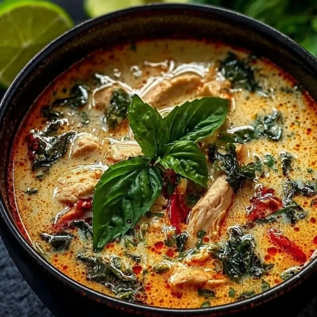 Soupe Thaï au Poulet