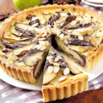 Tarte aux Poires Amandes et Chocolat
