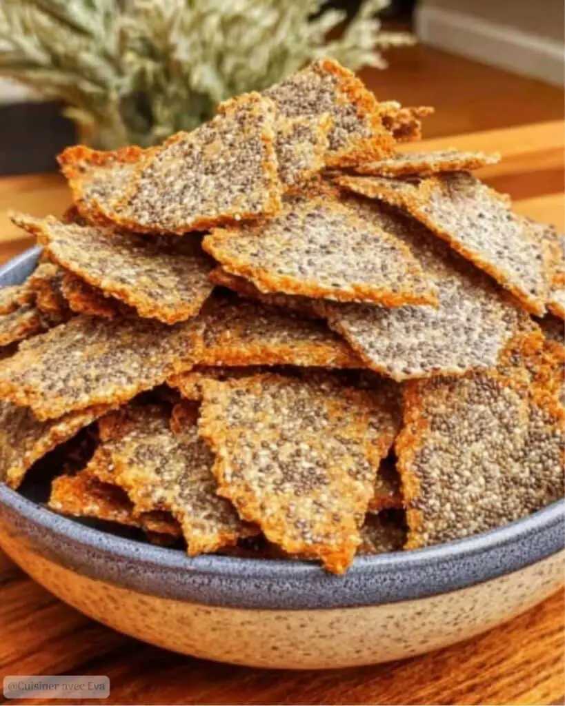  Ingredient Crackers Énergétiques aux Graines de Chia