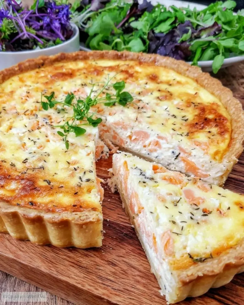 Ingrédients essentiels pour réussir votre quiche saumon-Boursin