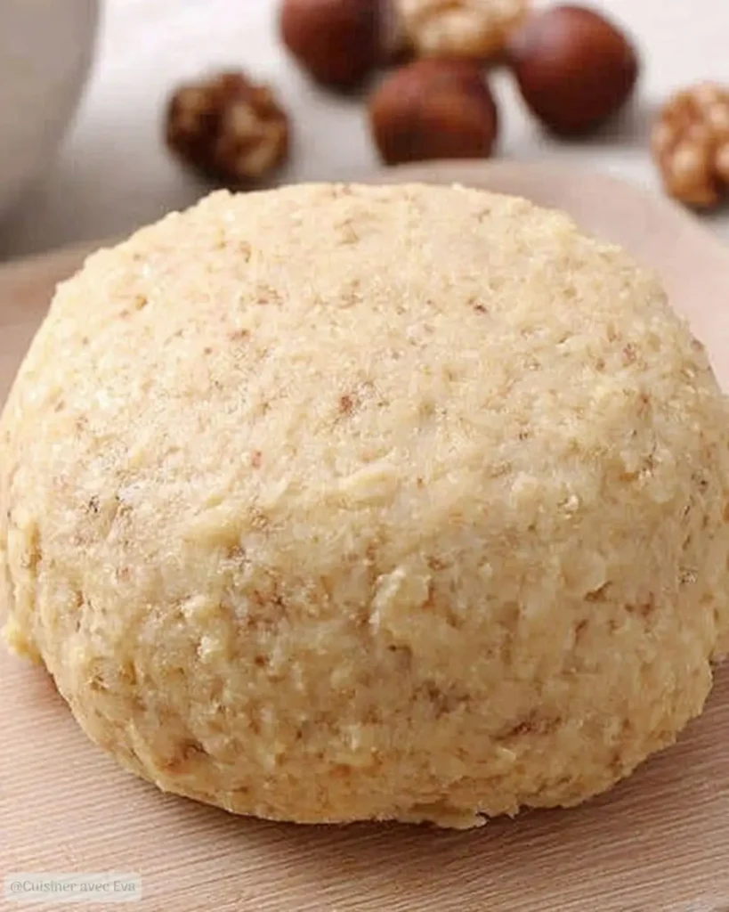 Ingrédients pour une pâte sablée maison à la noisette
