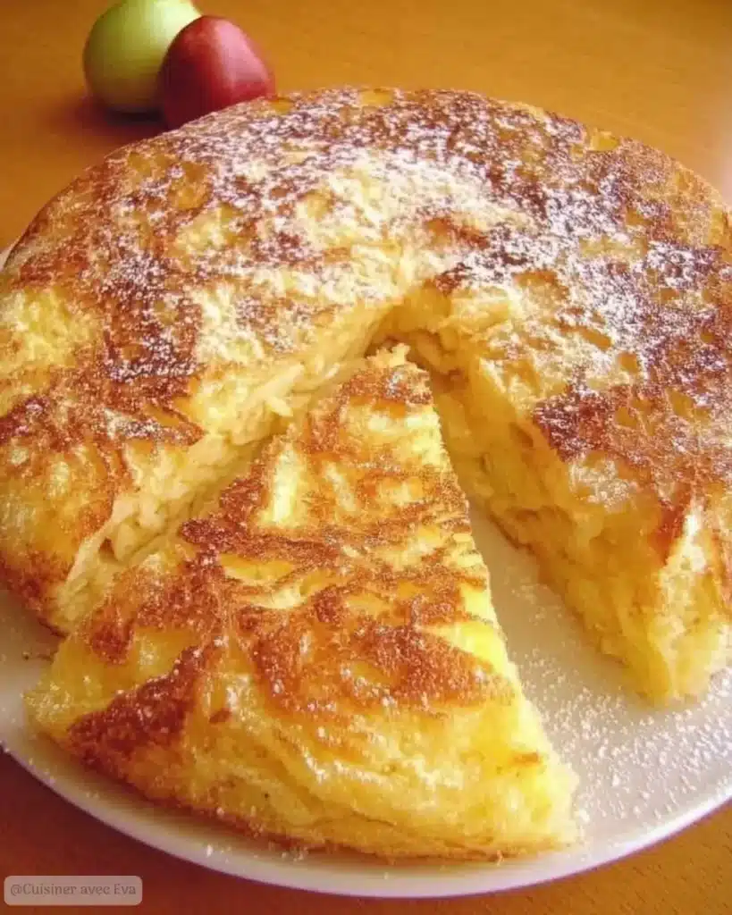 Pourquoi essayer le gâteau aux pommes à la poêle