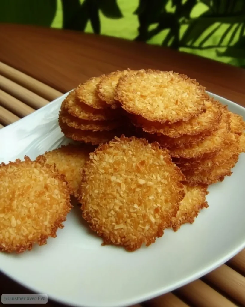 Préparation Craquants à la Noix de Coco Biscuits Croustillants et Gourmands
