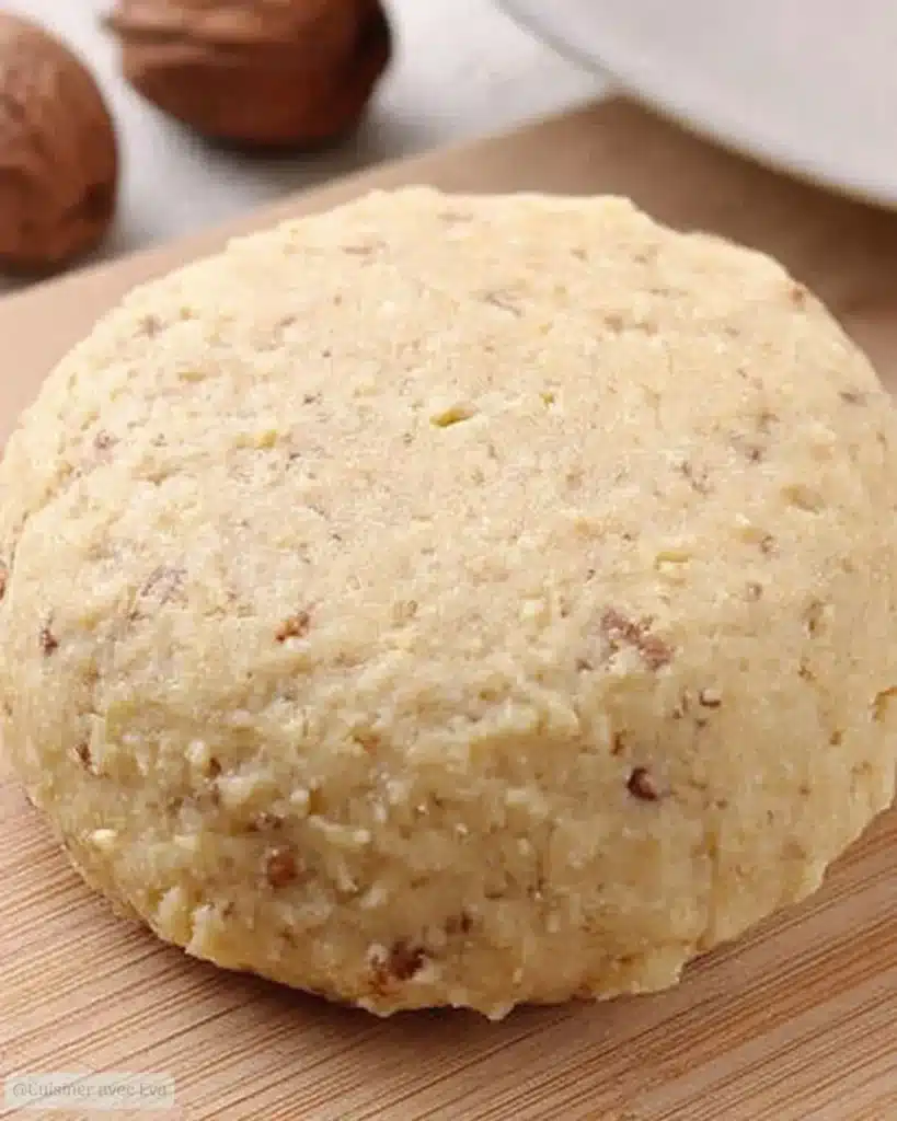 Préparation pas à pas de la pâte sablée à la noisette