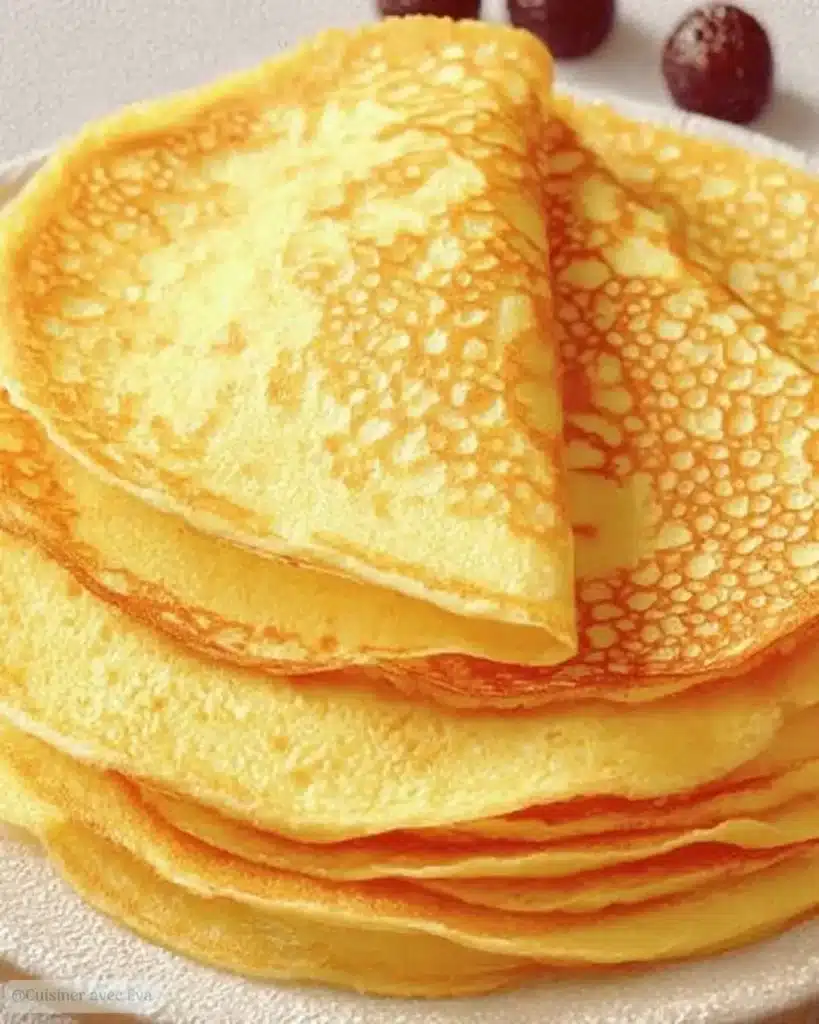 Recette de crêpes à l’ancienne