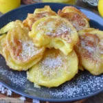 beignets de pommes à la poêle sans friture