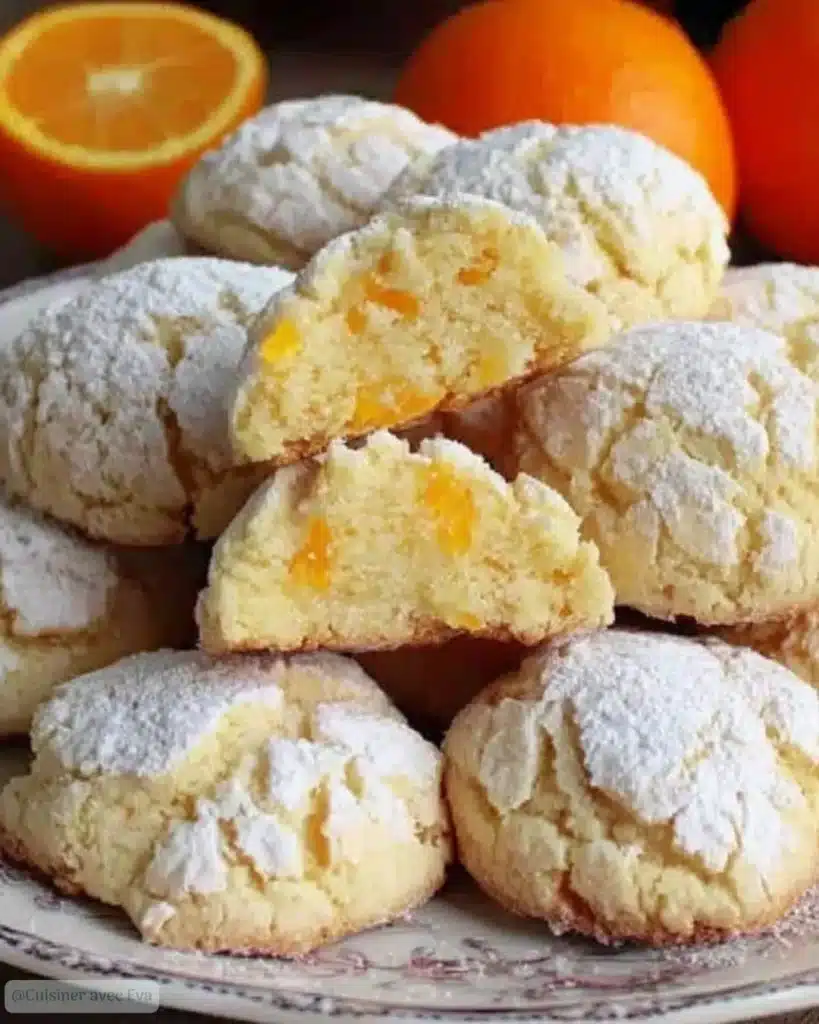 Biscuits Moelleux à l’Orange, tendres et parfumés