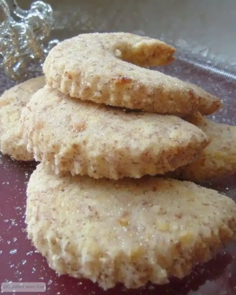 Biscuits de Noël à la vanille et à l’amande