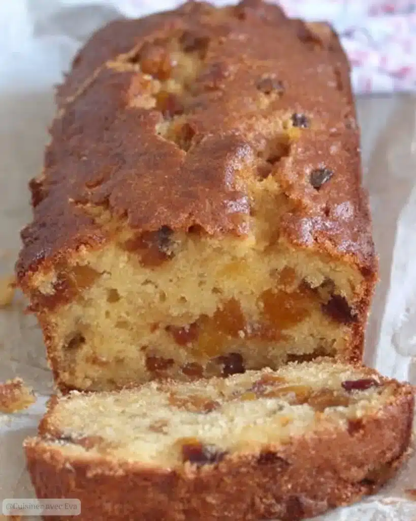 Cake aux fruits secs, vanille et amandes recette moelleuse et parfumée