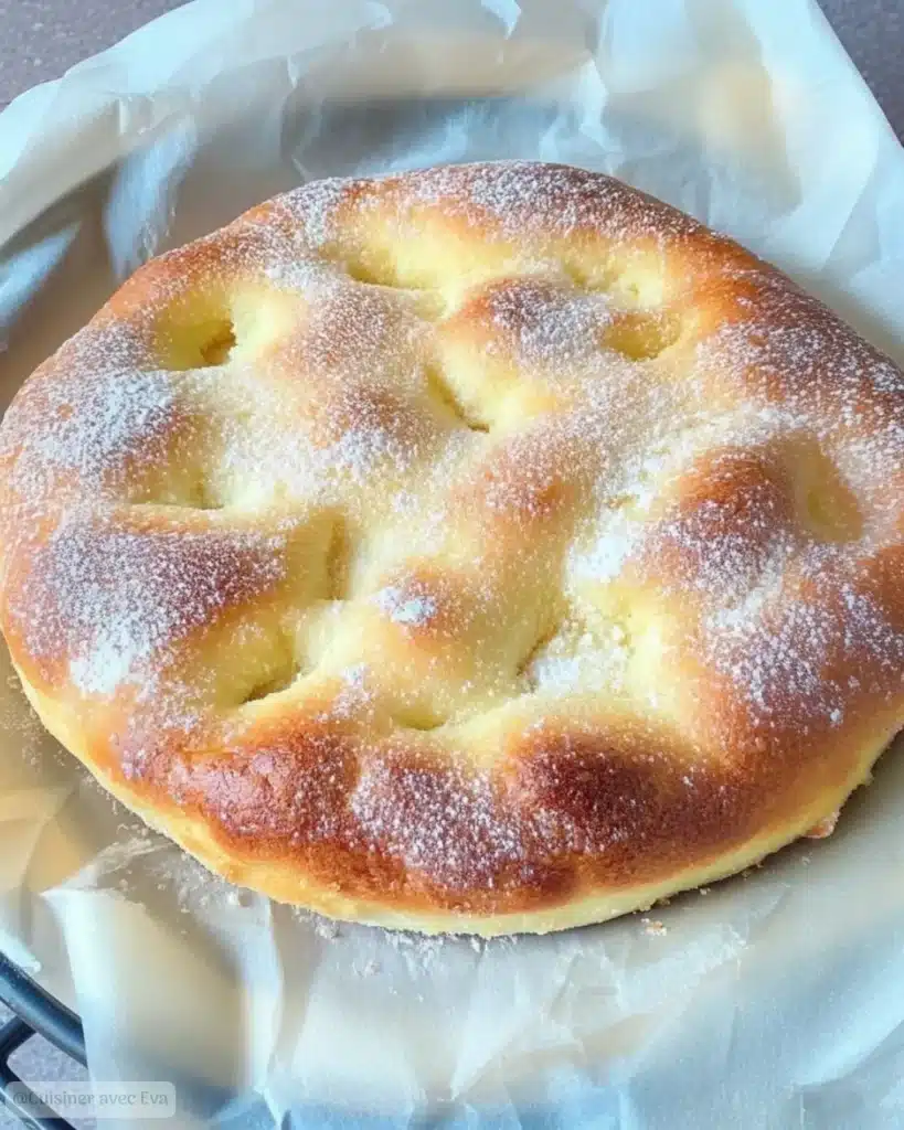 Fougasse sucrée à la fleur d'oranger moelleuse, parfumée et facile à préparer