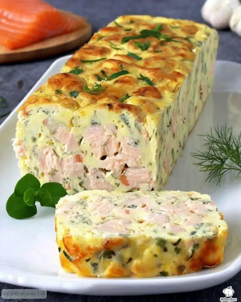 Terrine de poisson froide, légère et fondante, idéale en entrée
