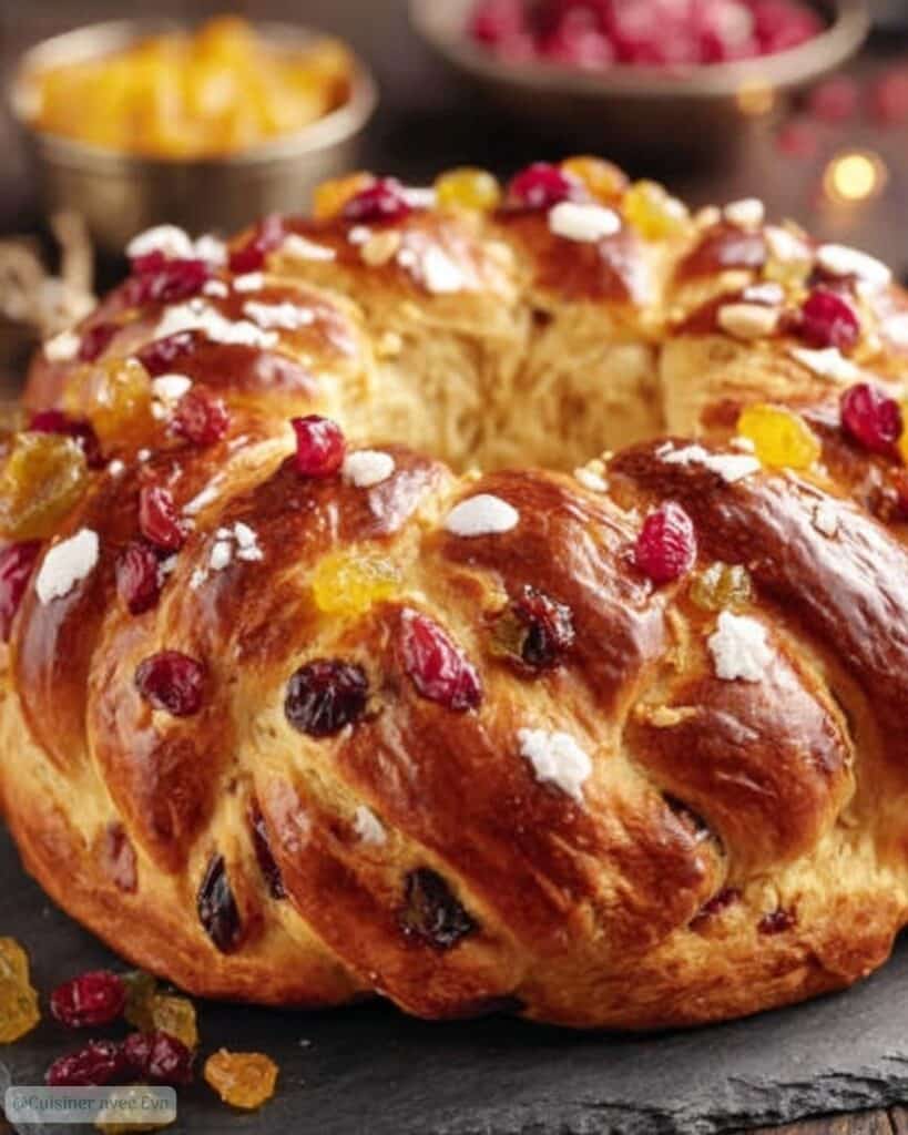 brioche de Noël est si spéciale