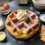 Gaufre brioche moelleuse et croustillante