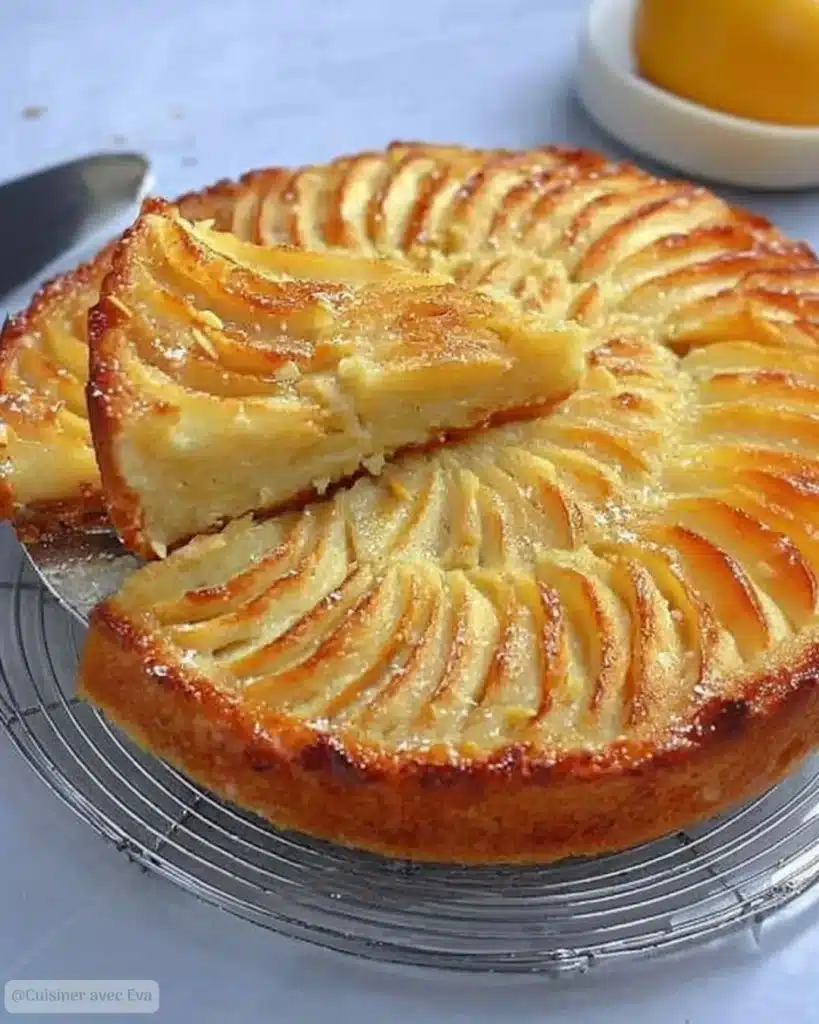 Tarte pommes frangipane facile et fondante