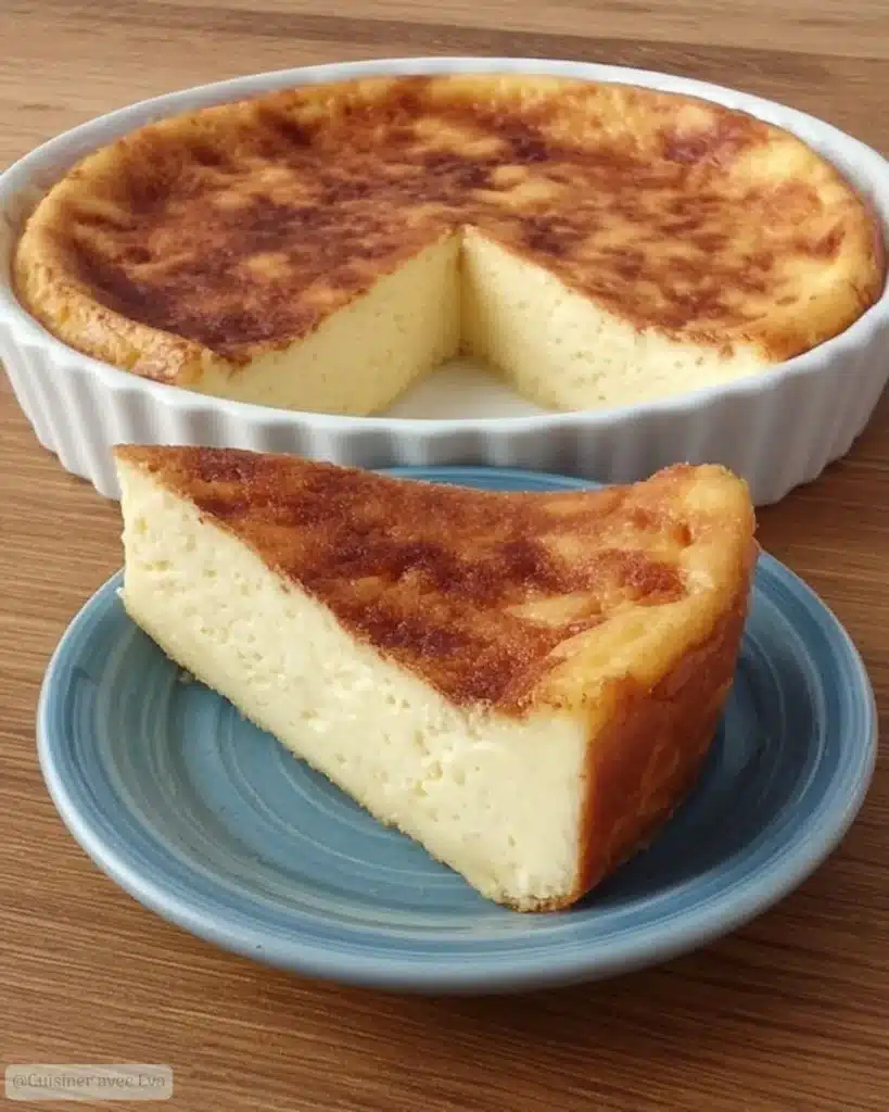 flan à la vanille