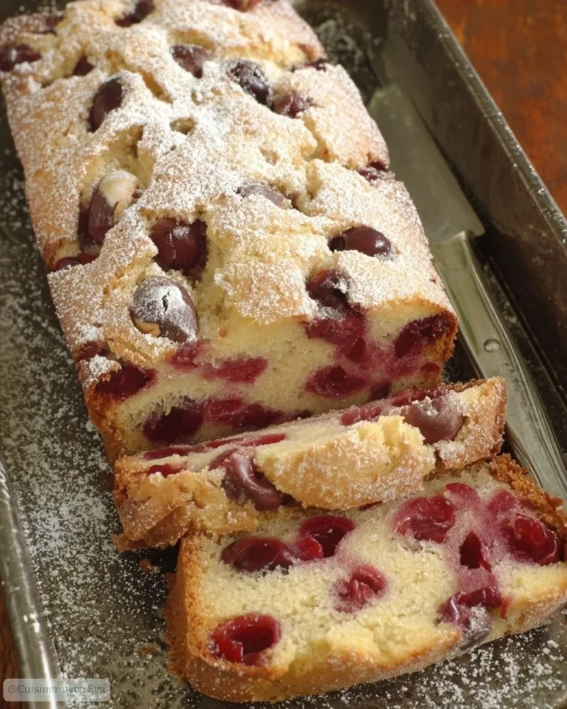 Cake aux Cerises et Amandes la recette moelleuse et gourmande
