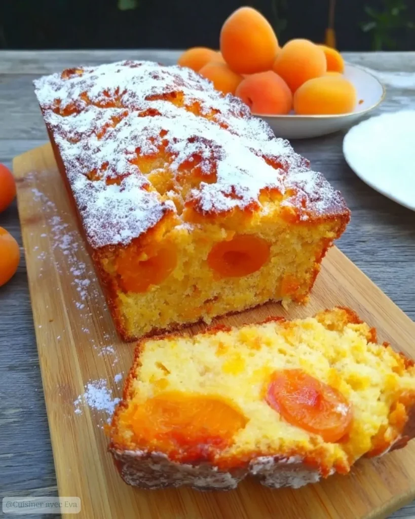 Cake aux abricots la recette moelleuse et facile