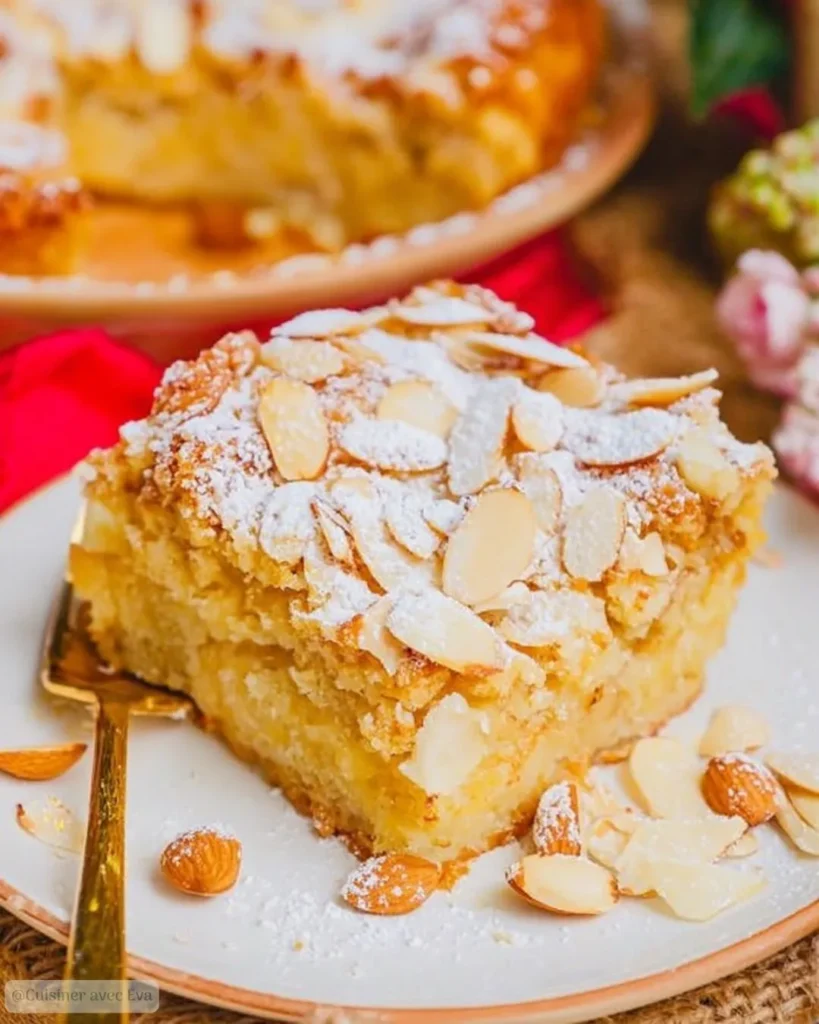 Carrés crumble aux amandes moelleux et croustillant