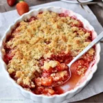 Crumble aux fraises rapide