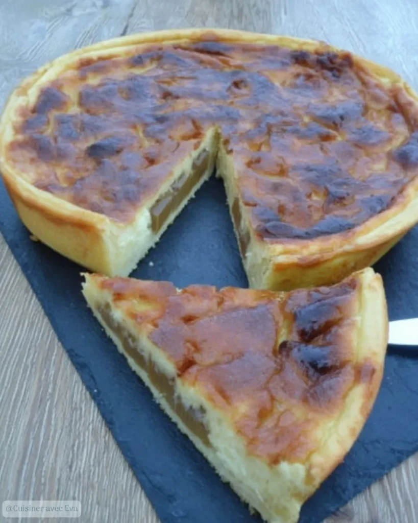 Flan rhubarbe la recette crémeuse et facile