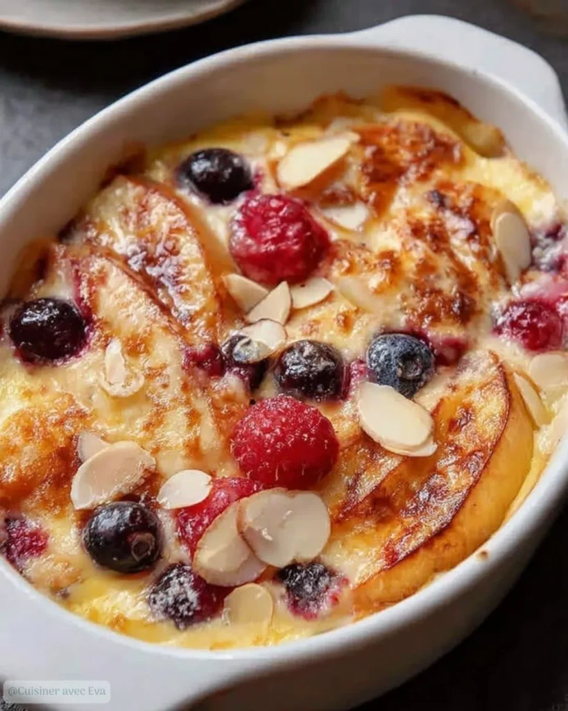 Gratin fruits
