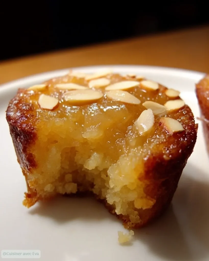 Moelleux aux amandes et compote de pommes