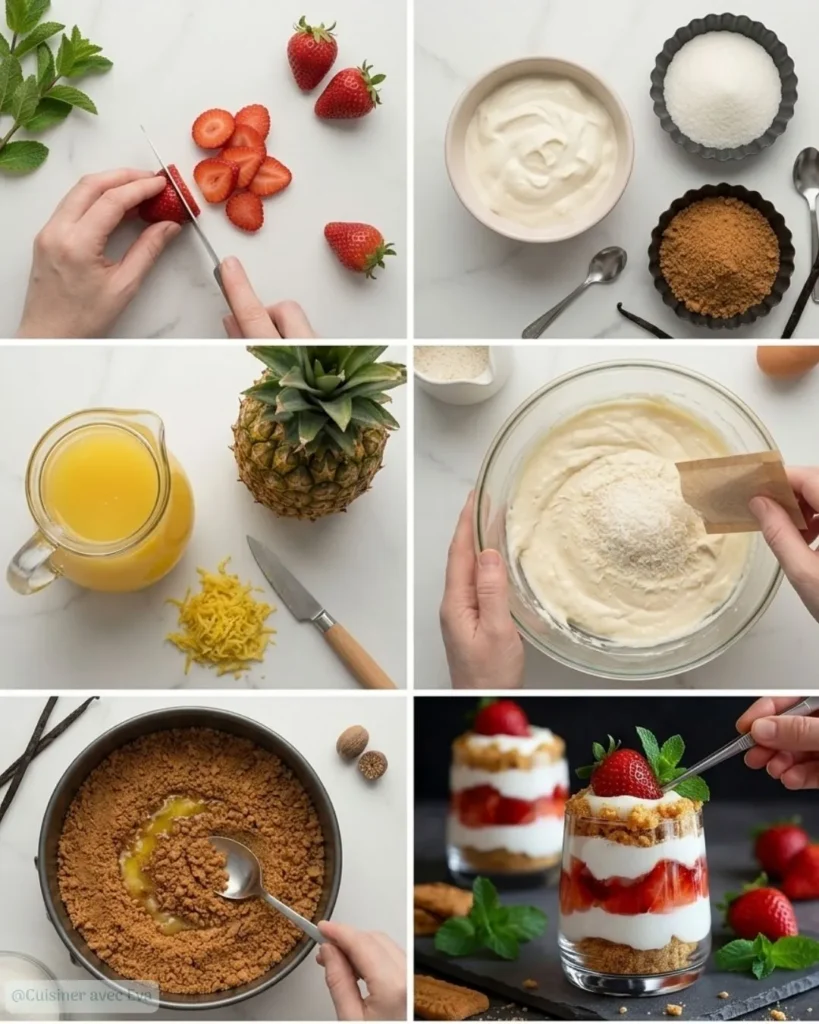 Verrine fraise mascarpone : le dessert frais, léger et irrésistible ...