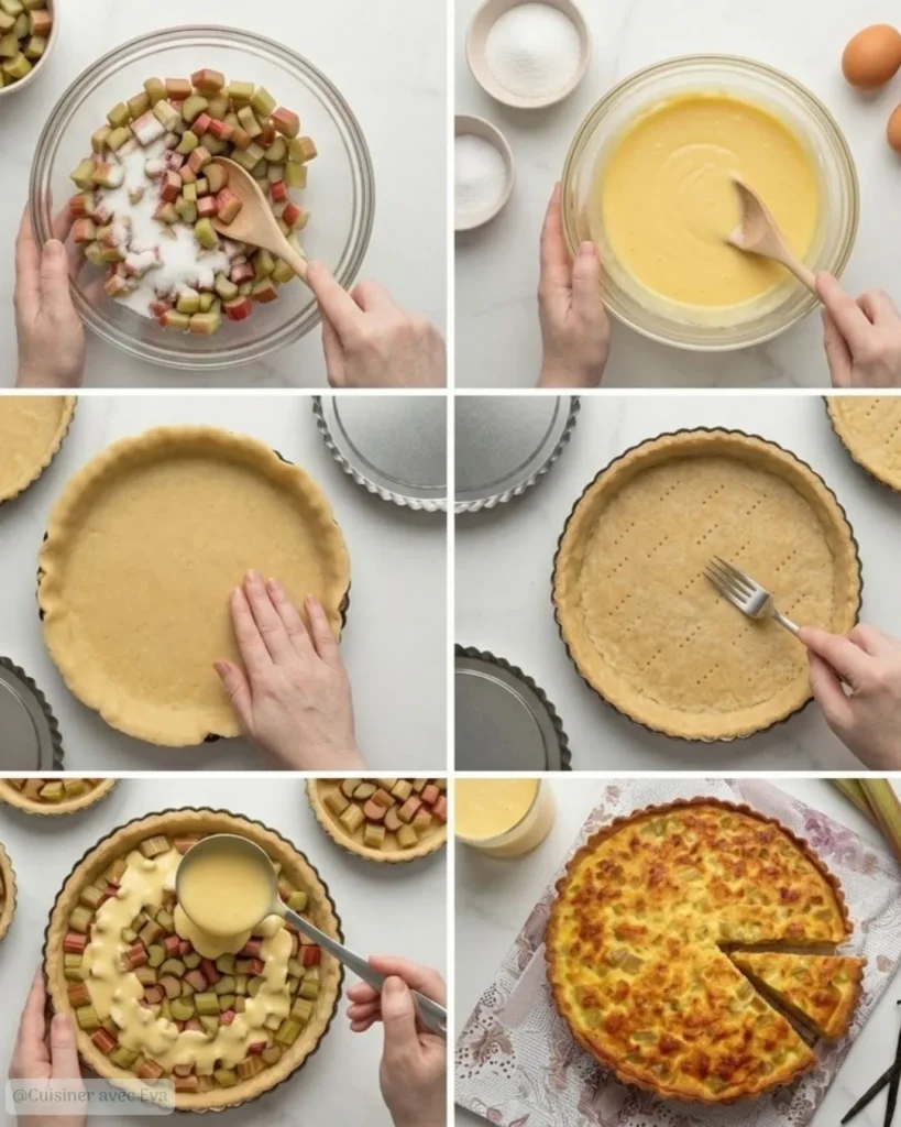 Réalisation pas à pas de la tarte alsacienne
