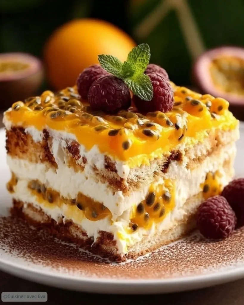 Tiramisu mangue passion la recette exotique facile et tropical