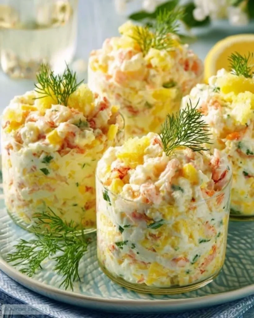 Recette de Mayonnaise de Crabe Mimosa