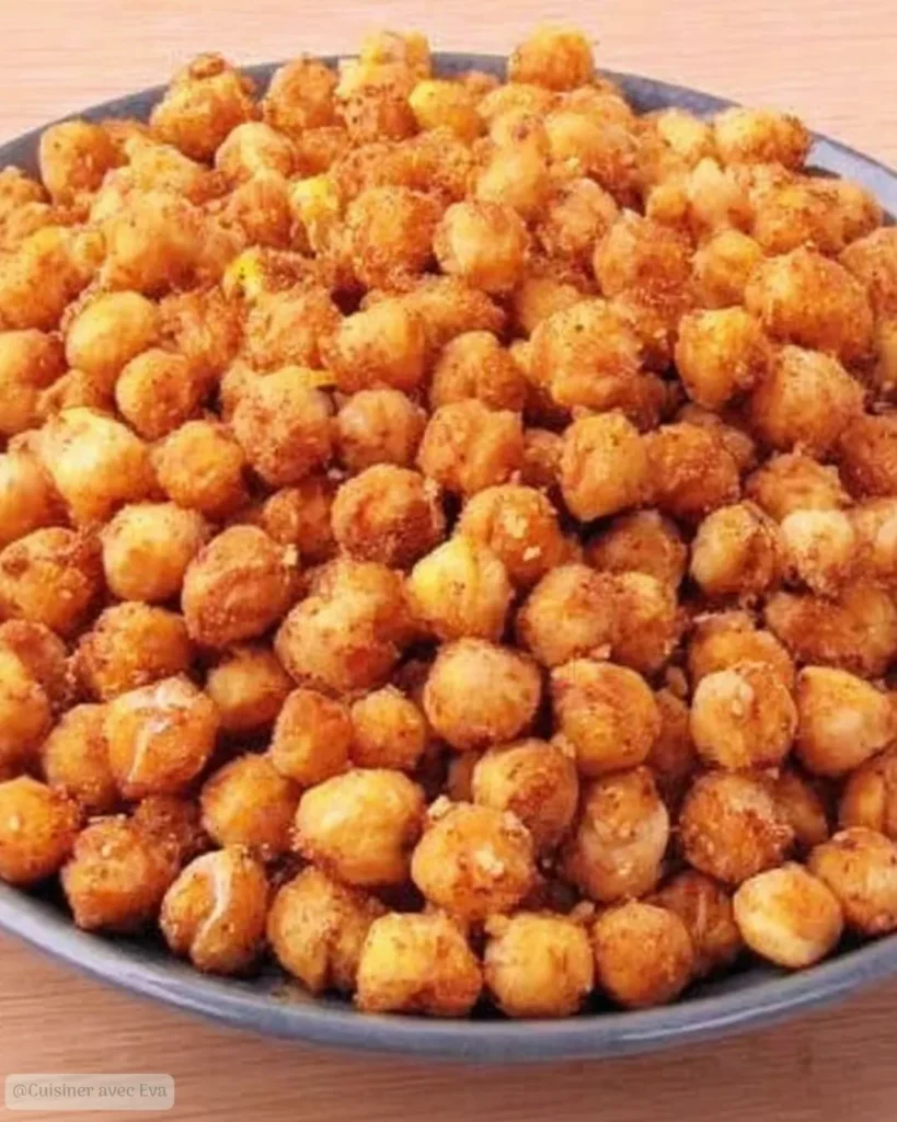 Pois chiches rôtis aux épices le snack croustillant meilleur que les chips
