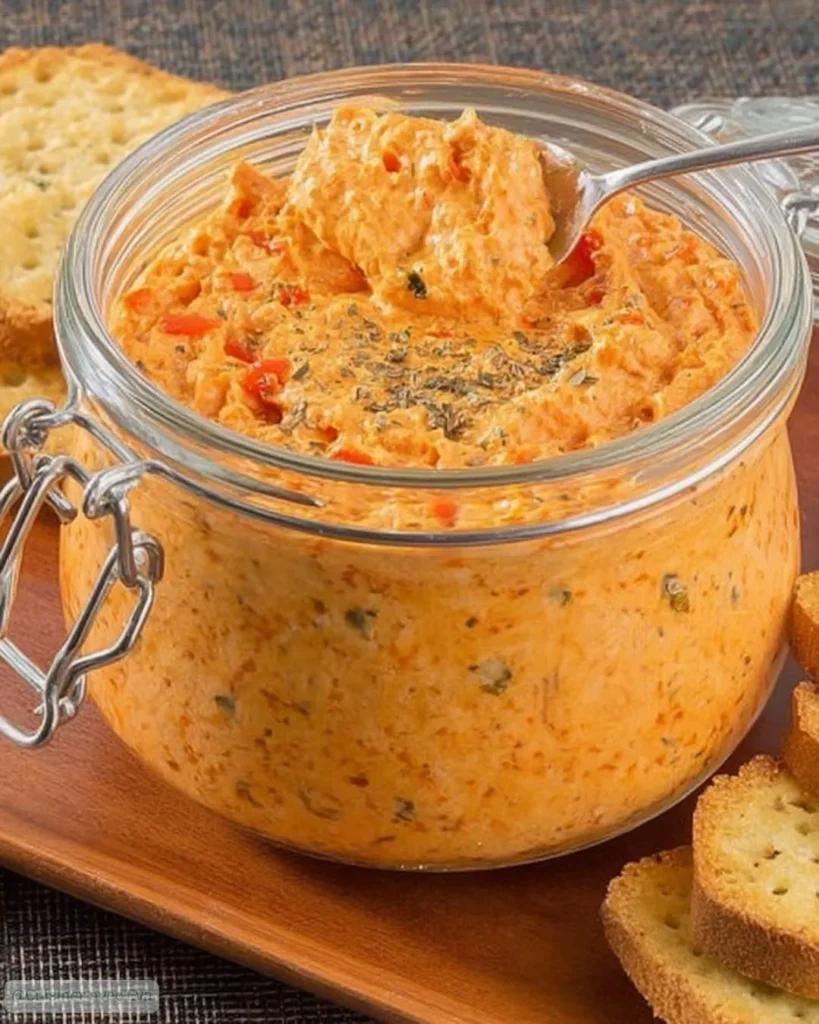 Poivronnade à la Feta et Yaourt la tartinade apéritive facile