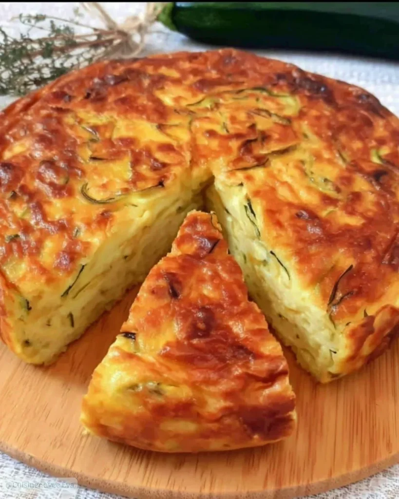 Quiche au Chèvre et Courgettes sans pâte