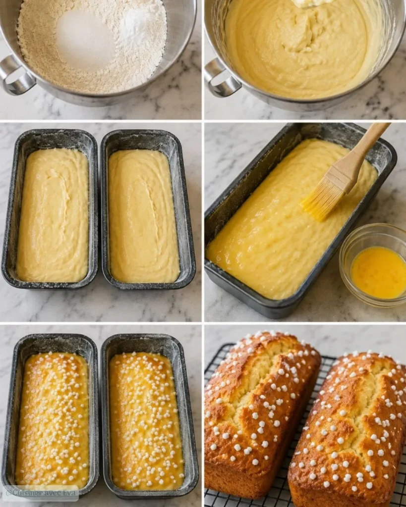 ingrédients pour réussir une brioche cake express