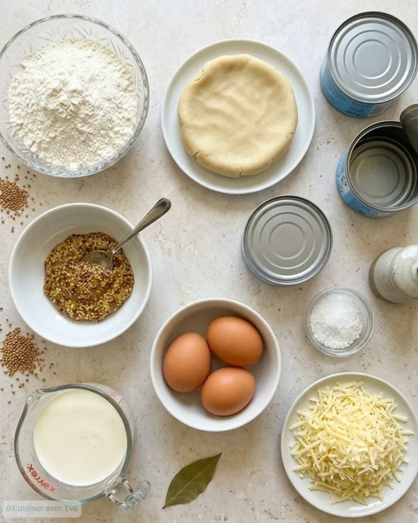 ingrédients pour réussir une tarte au thon