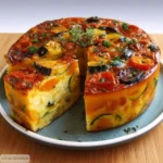 Flan de légumes d'été au fromage
