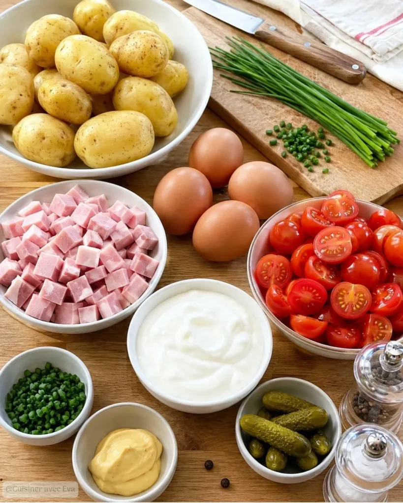 Ingredients Salade Piémontaise