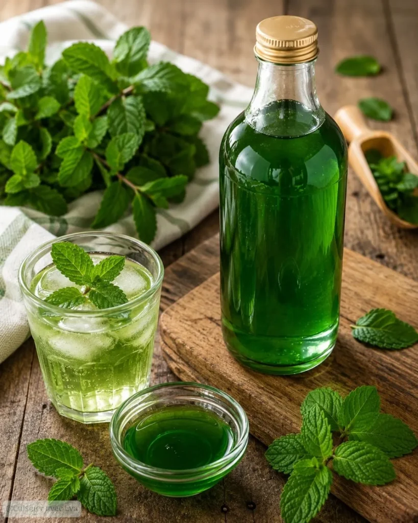 Recette de sirop de menthe maison facile