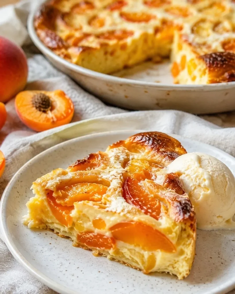 Recette facile du clafoutis pêche abricot