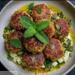 Boulettes végétariennes lentilles corail courgette