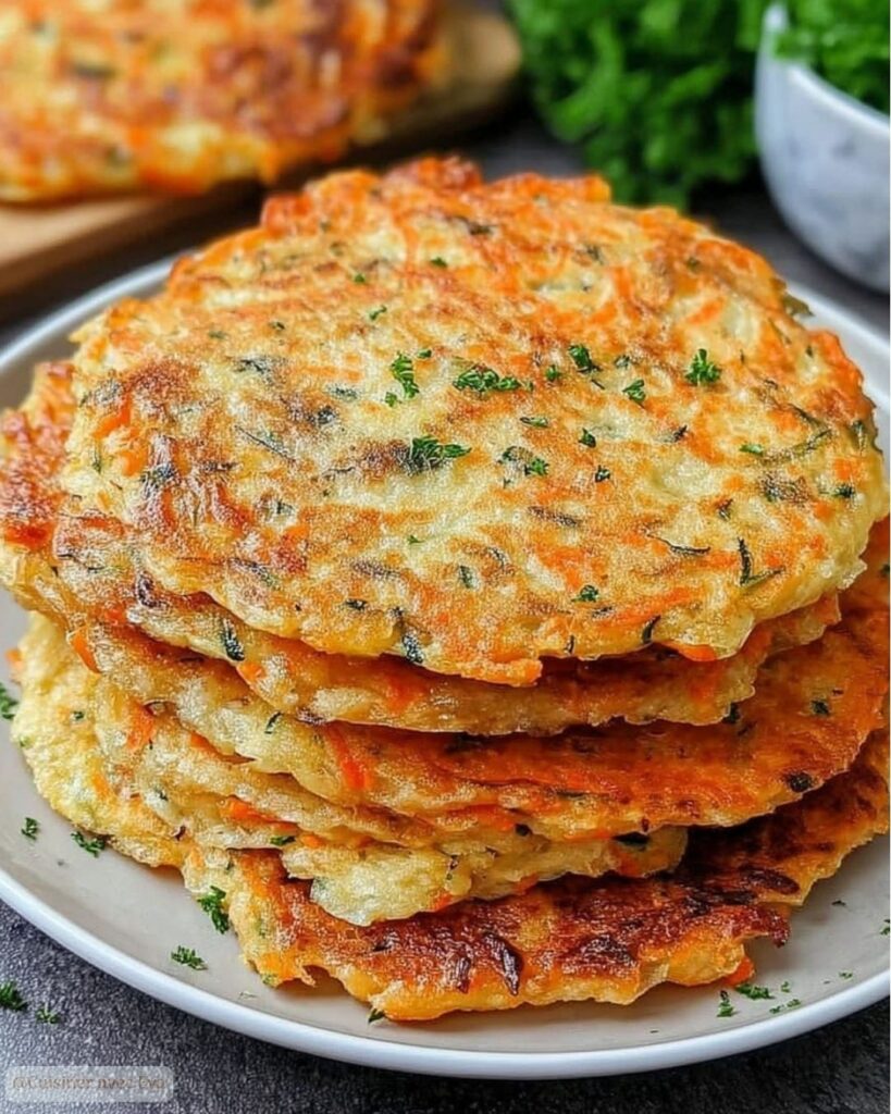 Galettes de légumes maison simples et gourmandes