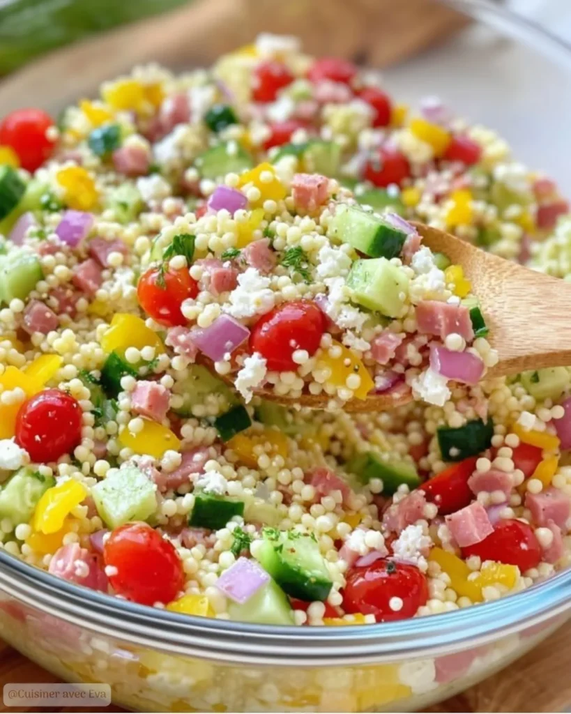 Salade composée colorée facile pour vos repas de saison