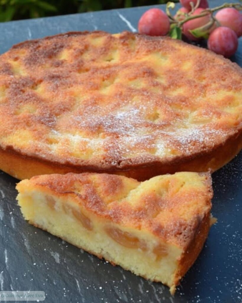 Moelleux aux mirabelles façon Paul Bocuse