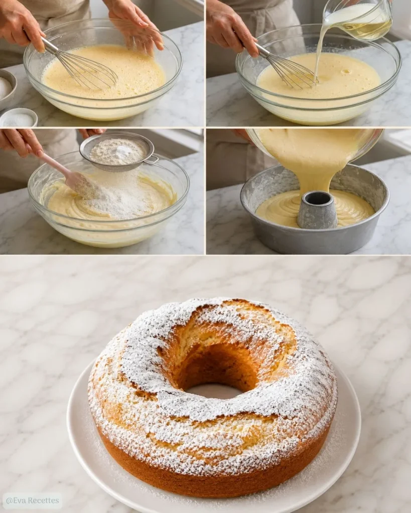 Préparation du Gâteau de Grand-Mère facile