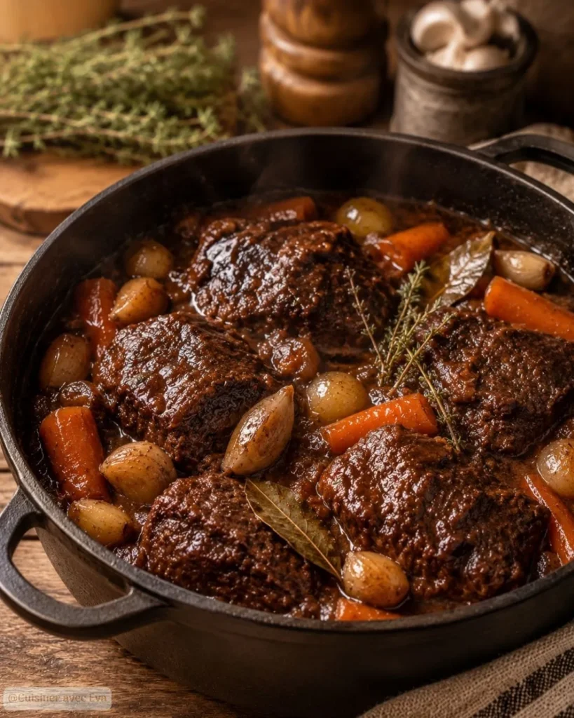 Recette du Joue de bœuf au cidre