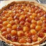 Tarte feuilletée aux mirabelles maison