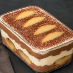 Tiramisu poire chocolat facile