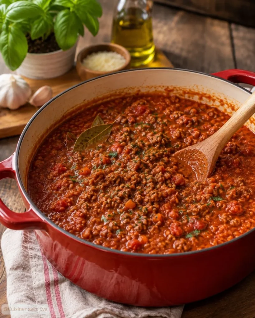 sauce bolognaise maison