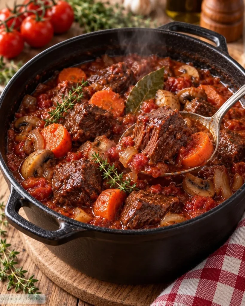 Daube de bœuf facile à la provençale